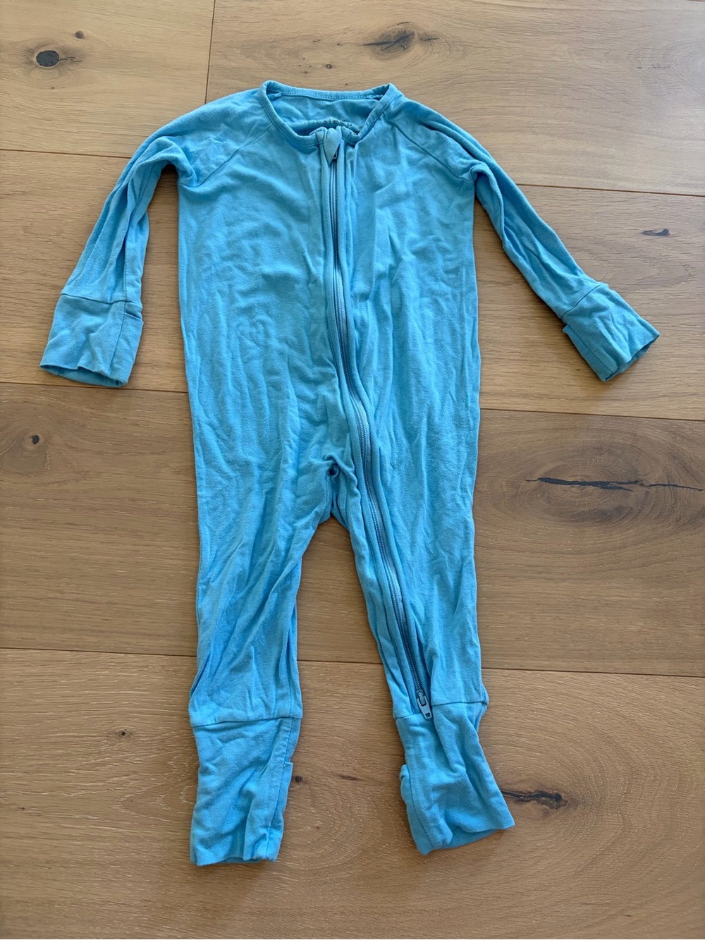 Little sleepies blue zippy